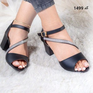 کفش مجلسی دخترانه زنانه شیک و زیبا با طراحی شیک و با کیفیت مدل سارا رنگ مشکی 1499