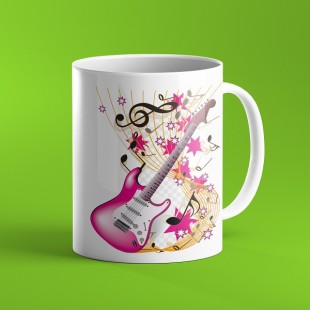ماگ گیتار دخترونه