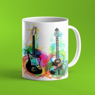 ماگ طرح گیتار