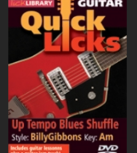uptempo blues Billy gibbons