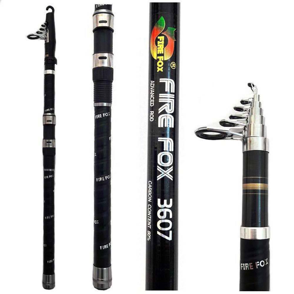 چوب ماهیگیری فایر فاکس متراژ 3/60 کربن 80٪