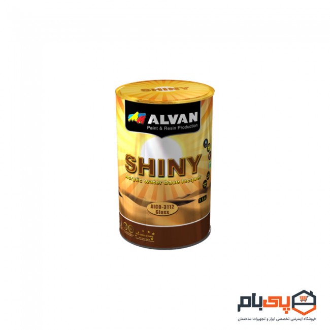 لاک اکریلیک پايه آب نیمه الوان مدل ALCO-3113 حجم گالن