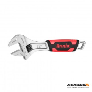 آچار فرانسه روکش دار رونیکس مدل RH-2443 سایز 12