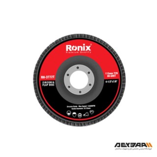 سنباده فلاپ دیسکی 115 میلی متری p80 رونیکس مدل RH-3772T