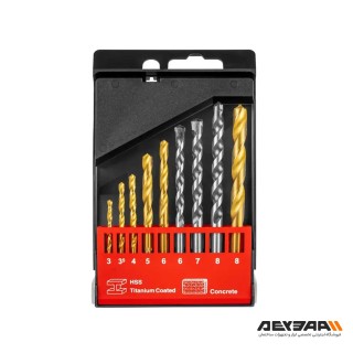 مجموعه 9 عددی مته رونیکس مدل RH-5585