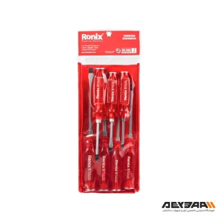 مجموعه 7 عددی پیچ گوشتی ضربه خور رونیکس مدل RH-2906