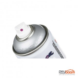 اسپری رنگ نقره ای دوپلی کالر مدل RAL 9006 حجم 400 میلی لیتر
