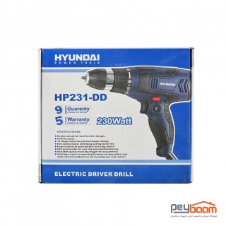 دریل پیچ گوشتی هیوندای مدل HP231-DD