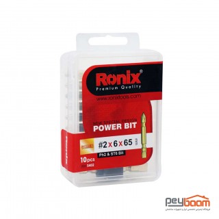 مجموعه 10 عددی سر پیچ گوشتی رونیکس مدل RH-5402