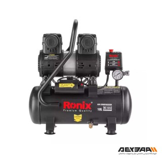 کمپرسور باد 10 لیتری بی صدا رونیکس مدل RC-1012