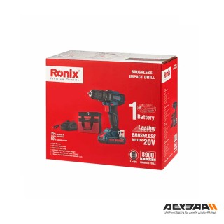 دریل پیچ گوشتی شارژی تاپ لاین رونیکس مدل 8900