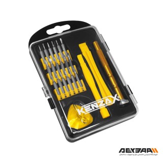 مجموعه 23 عددی پیچ گوشتی تعمیرات کنزاکس مدل KMR-123