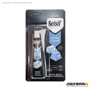 چسب هیبرید پلیمر سلسیل (Selsil) مدل Ultra Clear