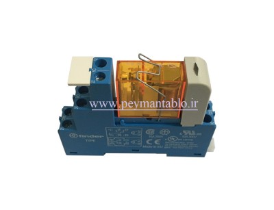 رله مینیاتوری 230 ولت AC یک کنتاکت (Finder(40.51