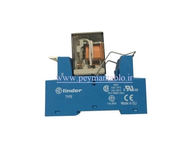 رله فیندر 110 ولت AC سه کنتاکت (Finder(55.33