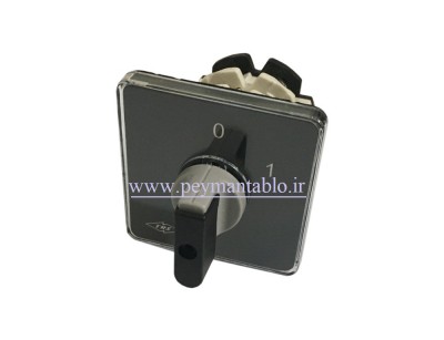 کلید سلکتور (گردان) سه فاز ، یکطرفه ، 40 آمپر ، TRS