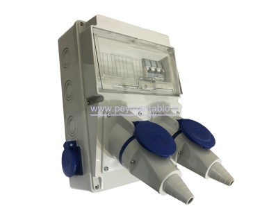 جعبه پریز کارگاهی تک فاز (IP66) آمپراژ 32 PARSA