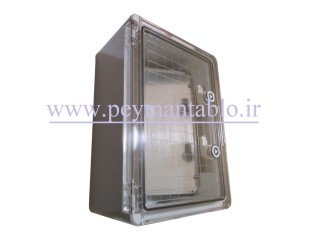 تابلوی پلاستیکی (ABS) درب شفاف (World-Plast (25*35*15