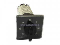 کلید سلکتور هفت حالته  25 آمپر دو فاز TRS