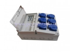 جعبه پریز کارگاهی تک فاز(IP66) آمپراژ 16 (PARSA)