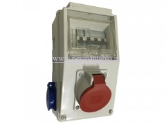 جعبه پریز کارگاهی تک و سه فاز (IP66) آمپراژ 16 (PARSA)