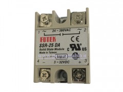 رله الکترونیکی SSR تک فاز 25 آمپری FOTEK 25DA