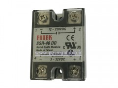 رله الکترونیکی SSR تک فاز 40 آمپری FOTEK 40DD