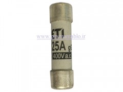 فیوز استوانه ای 38*10 در آمپر های (32-25 -20-16-10-6-4-2) ETI