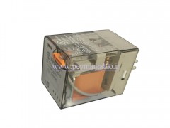 رله چهار گوش 230 ولت AC سه کنتاکت (بدون پایه) (Finder(60.13