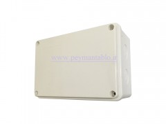 جعبه تقسیم (درب پیچ خور) 7*15*10 با IP65 دانوب باکس