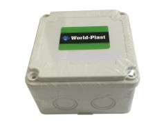 جعبه تقسیم برق (درب پیچ خور) پلاستیکی World-Plast 11*11*7