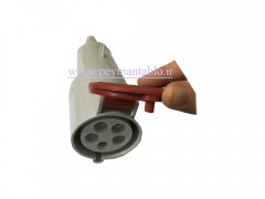 پریز سه فاز 380 ولت 32 آمپر سیار - دیواری (سه فاز + ارت) (PARSA)