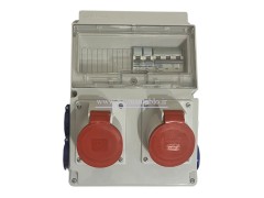 جعبه پریز کارگاهی تک و سه فاز (IP66) آمپراژ 32 آمپر (PARSA)