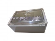 تابلو پلاستیکی (ABS) درب شفاف (13*30*20) World-Plast