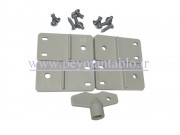 تابلوی پلاستیکی (ABS) درب مات (World-Plast (30*40*17