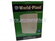 تابلوی پلاستیکی (ABS) درب شفاف (World-Plast (25*35*15