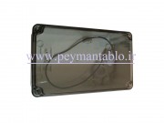 جعبه تقسیم برق (درب شفاف) پلاستیکی 8*12*21 World-Plast
