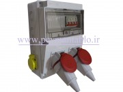 جعبه پریز کارگاهی تک و سه فاز (IP66) آمپراژ 16 (PARSA)