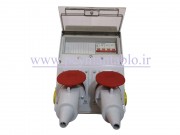 جعبه پریز کارگاهی تک و سه فاز (IP66) آمپراژ 32 (PARSA)