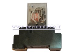 رله 220 ولت AC پنج آمپر چهار کنتاکت طرح Omron