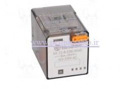 رله چهار گوش 230 ولت AC دو کنتاکت (Finder(60.12
