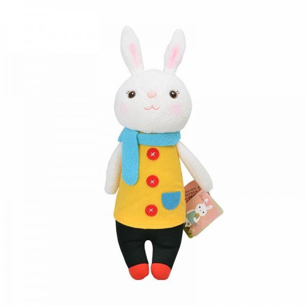 عروسک خرگوش با لباس زرد مدل JAA931