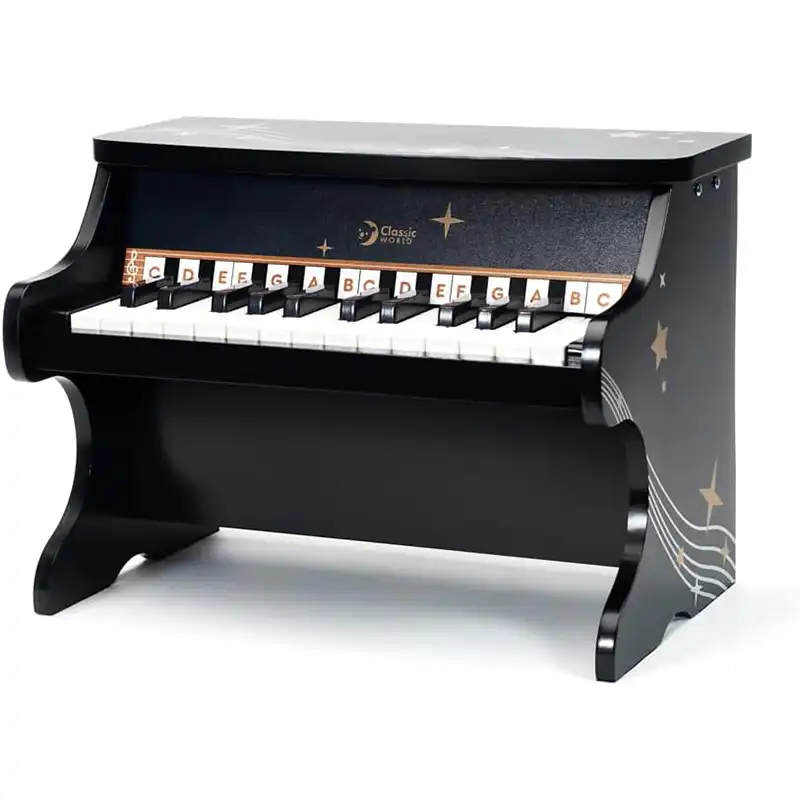 پیانو مشکی چوبی کلاسیک ورلد Classic World Fantasy Piano مدل 40537