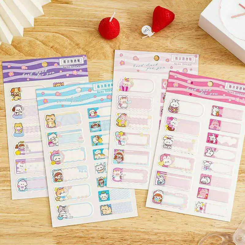 برچسب اسم فانتزی ضد آب کد XM028