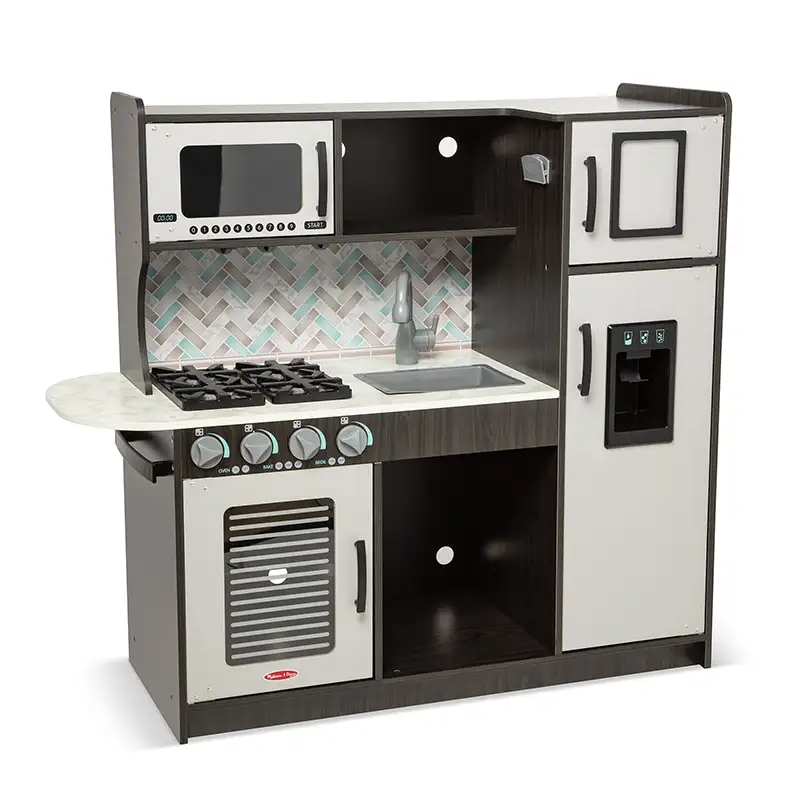 آشپزخانه چوبی کودک ملیسا و داگ melissa & doug Chef's Kitchen Charcoal کد 4010