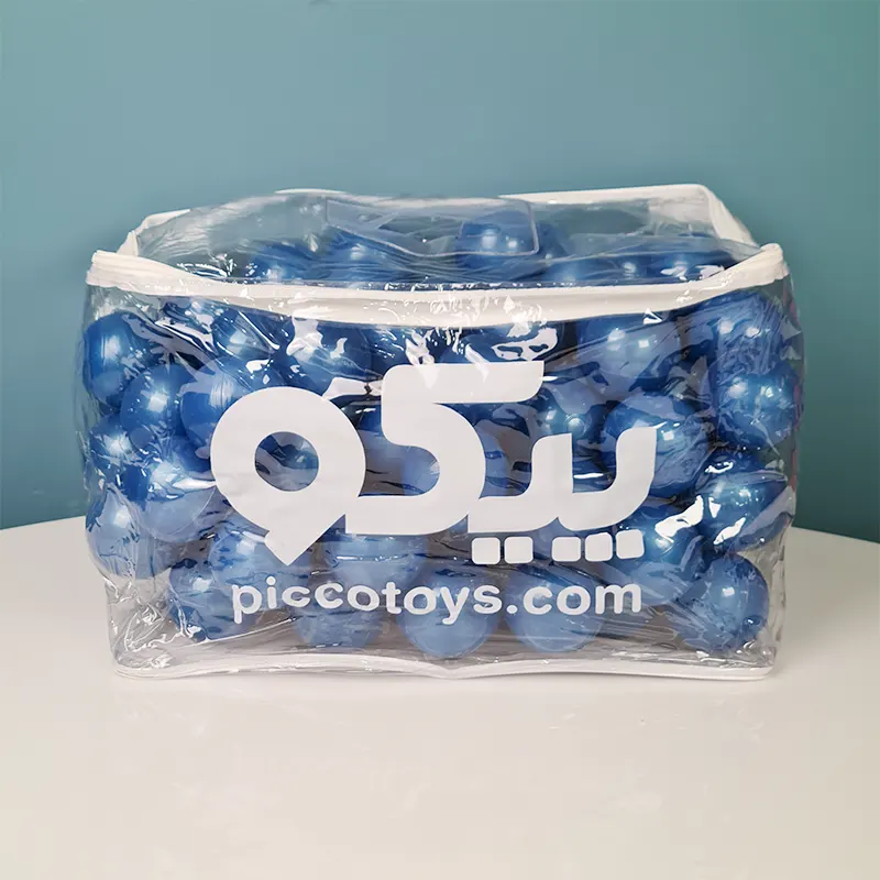 توپ رنگی بسته 100 تایی رنگ آبی تیره کد P/TPN0100/DB