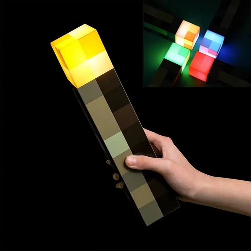 چراغ خواب ماینکرفت مدل مشعل MINECRAFT TORCH کد 6584920