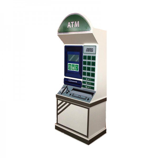 اسباب بازی دستگاه پوز و ATM چوبی کد 611924