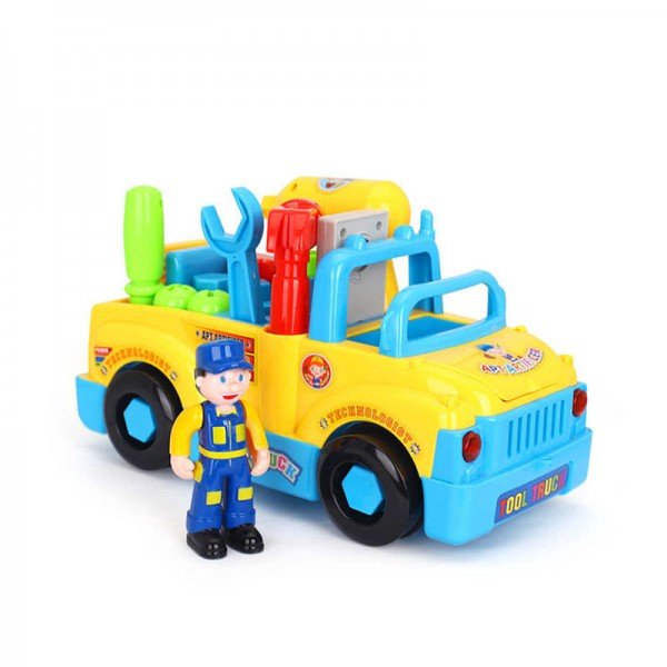 کامیون ابزار کودک Huile Toys مدل 789