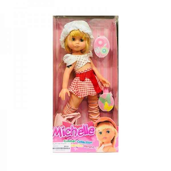 عروسک بونیتا با لباس قرمز مدل 360005